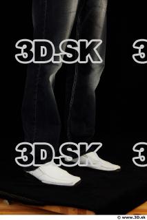 Calf black jeans white shoes of Roosevelt 0009